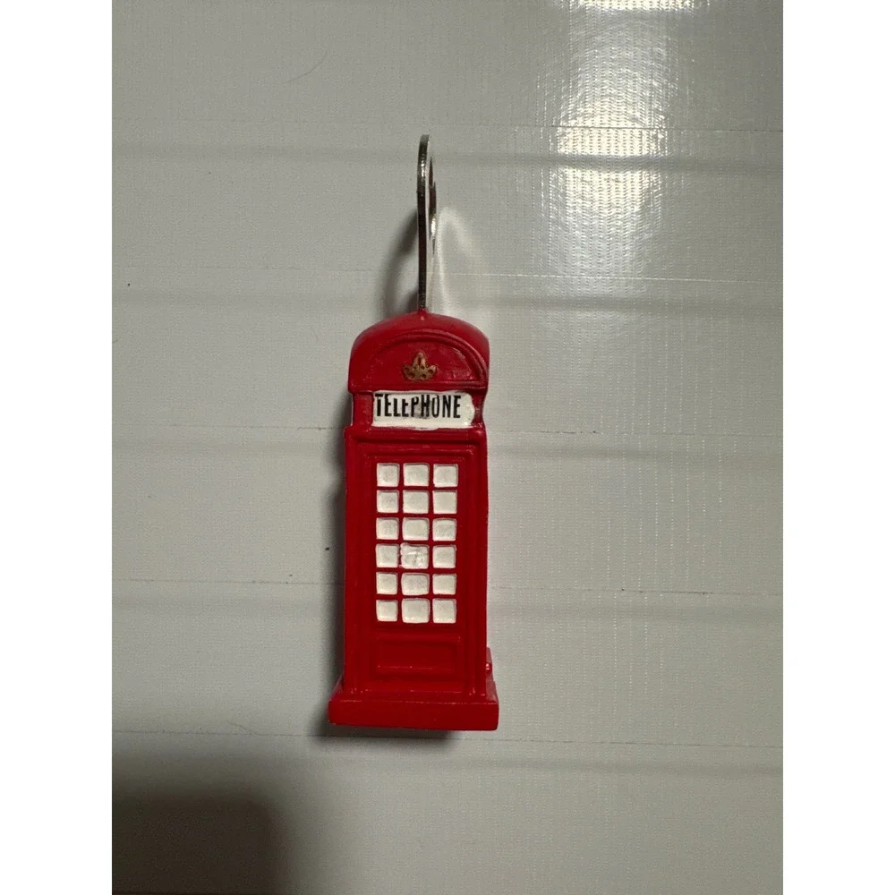 Red British Telephone Booth Corkscrew‎ Bottle Opener Kitchen Bar Tool